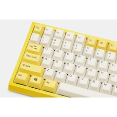 Bàn phím cơ Keycool KC84 2019 - Yellow PBT Sublimation
