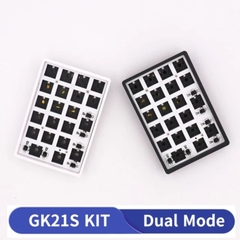 Bàn phím cơ numpad GK21S Bluetooth 5.1 dual mode RGB Hotswap
