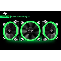 Bộ 5 quạt LED AIGO RGB 12cm + mạch điều khiển