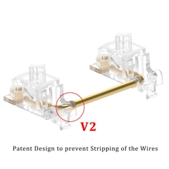 Bộ cân bằng Durock V2 Stab PCB Mount dùng cho PCB 1.2mm