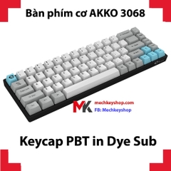 Bàn phím cơ Akko 3068 - Phím cơ Mini Bluetooth Dual Mode