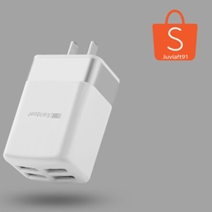 Củ sạc nhanh 4 cổng 2.4A Earldom ES166 [GJ]