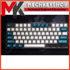 Bộ nút keycap FL Ice Mint PBT Double shot Cherry Profile cho bàn phím cơ