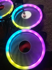 Quạt tản nhiệt RGB Dual Ring Coolmoon V2 chính hãng [GJ]