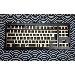 Bộ kit bàn phím cơ Edra x CherryB EK387 Aluminium (Neo87) Đen WKL