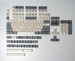Bộ keycap game 4 nút Mario PBT dye sub profile XDA