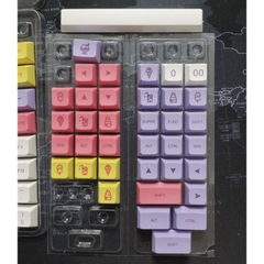 Bộ keycap XDA Ice Cream cho bàn phím cơ, 144 nút thick PBT in dyesub