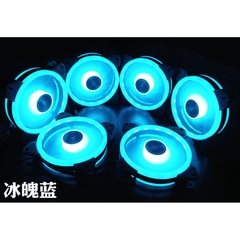 Quạt tản nhiệt Coolmoon V4, led RGB cả vòng Dual Riing và tâm [GJ]