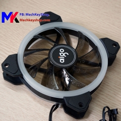 Bộ quạt tản nhiệt Fan Aigo Dual Ring RGB 5 fan kèm điều khiển (Có video)
