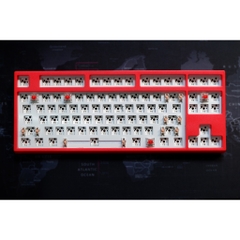 Bộ kit bàn phím cơ Keycool KC87 3 chế độ kết nối, mạch hotswap xuôi, RGB GZ87 M3