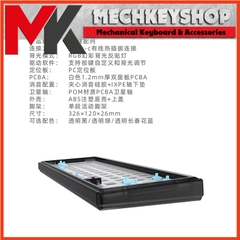 Bộ kit bàn phím cơ CIY GAS67 Gasket Mount