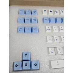 Bộ Keycap chim cánh cụt 104+9 phím PBT in Dye Sub