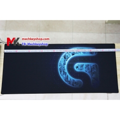 [Ảnh thật] Tấm lót chuột cỡ 90*40 cm dày 4mm, hình Logitech