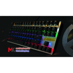 Bàn phím cơ Zero - 87 phím led Rainbow, bảo hành 1 năm chính hãng