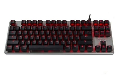 Bàn phím cơ Fuhlen g87, cherry switch, led đỏ
