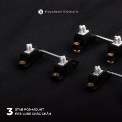 Bộ kit bàn phím cơ Keychron V1 QMK / VIA - BH 12 tháng chính hãng