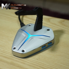 Bungee hợp kim, 4 cổng USB, led RGB