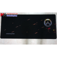 Tấm lót chuột cỡ 90*40 cm dày 4mm, hình logo Overwatch