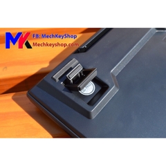 Bàn phím cơ Akko Ice87 - AKKO DURGOD - Cherry Blue switch - Keycap PBT - Cáp rời