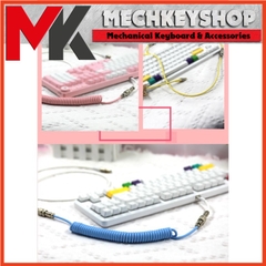 Dây Cáp Custom Bàn Phím Cơ Ajazz Cable AL60, dây xoắn 3 đoạn tháo rời