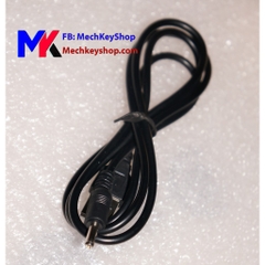 Dây nguồn/ củ sạc cho đồng hồ gỗ, camera wifi | dây DC to USB DC 3.5*1.35mm, củ 5v 1A GJ