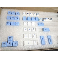 Bộ Keycap chim cánh cụt 104+9 phím PBT in Dye Sub