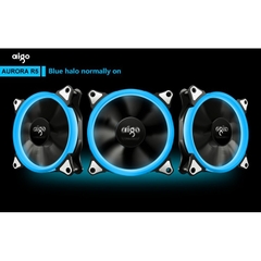 Bộ 5 quạt LED AIGO RGB 12cm + mạch điều khiển