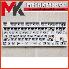 Bộ kit bàn phím cơ Pila87 hỗ trợ QMK VIA, Mạch xuôi, Led RGB hotswap