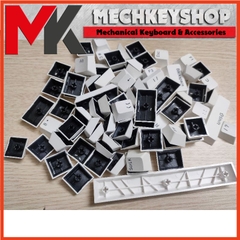 Bộ nút Keycap BOW Cherry Profile PBT Double Shot