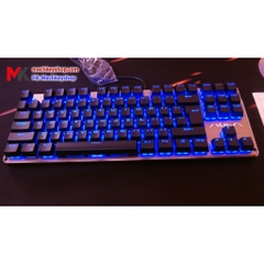 Bàn phím cơ Aula F2012 led RGB, blue switch - Bảo hành 3 tháng