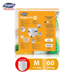 Tã quần Drypers Drypantz M60 thanh lý