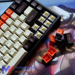 Bàn phím cơ Keycool KC84 2019 - Carbon PBT Sublimation