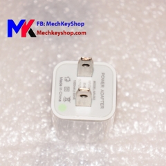 Dây nguồn/ củ sạc cho đồng hồ gỗ, camera wifi | dây DC to USB DC 3.5*1.35mm, củ 5v 1A GJ