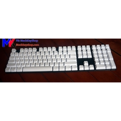 Bộ keycap 108 phím Thick PBT, WHITE NINJA