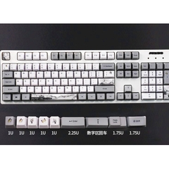 Bộ nút Keycap 104+9 phím Thick PBT Dye Sub chủ đề sông nước Giang Nam