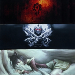 [Thanh lý] Mouse Pad, tấm lót chuột 80*30cm dày 2mm, các mẫu: lmht, horde, dota, zed, riven, graves, ahri, leesin