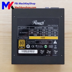 Nguồn máy tính công suất thực 750w - Rosewill Photon 750w - Nguồn module chuẩn 80 Plus gold - Bảo hành hãng 7/2020 [GJ]