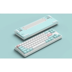 Bàn phím cơ FL-Esports CMK68 SAM Marshmallow/ Metal Heart 3 MODE l RGB/ Bluetooth / Wireless 2.4Ghz