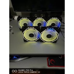 Bộ 6 Fan led RGB Alseye EL120 kèm hub + điều khiển
