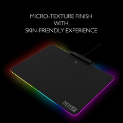 Tấm lót chuột RGB mặt vải cloth êm không lo mòn feet chuột (Baboon King RGB E-sports Mouse Pad), 1st Player New Invader