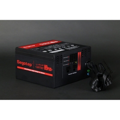 Nguồn máy tính / PSU Segotep H9+ 520W - Semi Module, Dây dẹt, hiệu suất 85% - Bảo hành 3 năm chính hãng