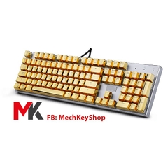keycap E-Element vàng kim/ bạc pbt xuyên led