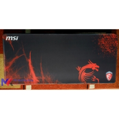 [Ảnh thật] Tấm lót chuột cỡ 90*40 cm dày 4mm, hình MSI