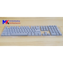 Bộ keycap 108 phím Thick PBT, Grey NINJA