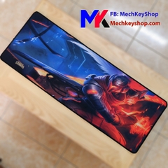Mouse Pad, tấm lót chuột 80*30cm dày 2mm, các mẫu: Siêu phẩm Yasuo, DJ Sona