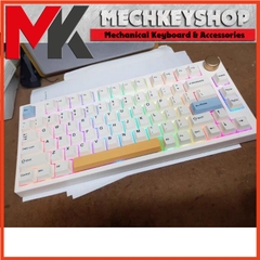 [Có sẵn] Bàn phím cơ Keydous NJ80 switch xuôi, RGB, kết nối 3 chế độ