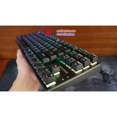 Bàn phím cơ Geezer GS4 led RGB, blue switch - Bảo hành 2 năm