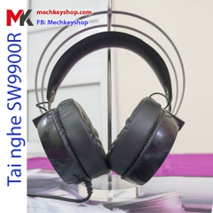 Tai nghe game có mic, led SW9900R - Bass mạnh - Bảo hành 1 năm