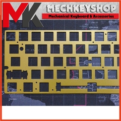 Tấm plate đồng layout 64 cho bàn phím cơ DZ60 GH60 GK64