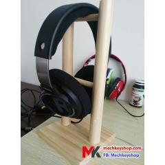 Headset stand, giá treo tai nghe bằng gỗ
